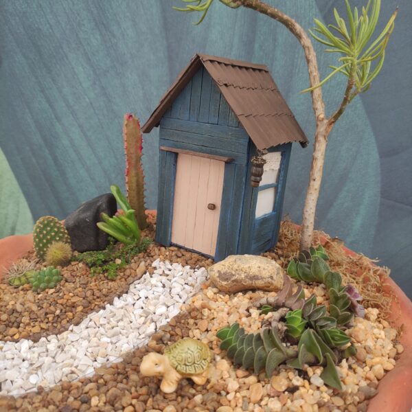 Casinha para Mini Jardim