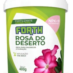 Fertilizante Forth Rosa Do Deserto Floração 400g Npk+9 Nutrientes